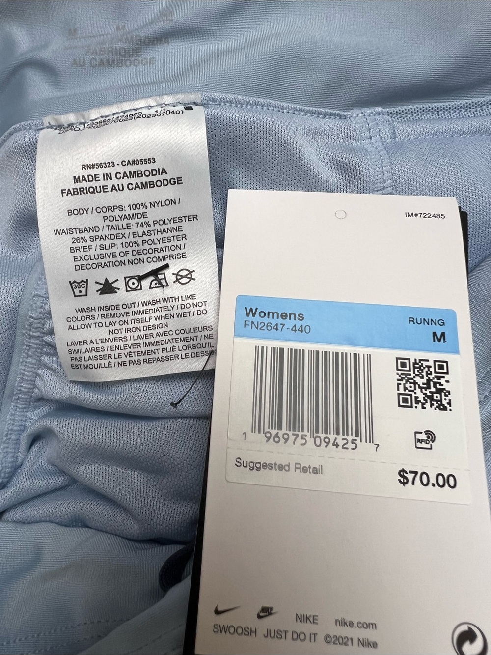 NIKE Trail Repel Running Shorts. Size Medium. New With Tags. - Picture 5 of 9